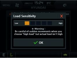 HX A serie load sensitivy